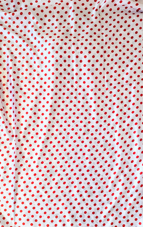 Fabric_Satin_White-red Polka.png customizable stitchable fabric